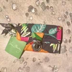 Vera Bradley Jazzy Blooms Quick Swipe ID